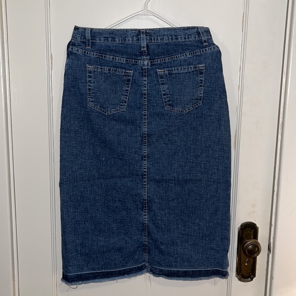 Long Denim Skirt Size Small - Picture 2 of 4